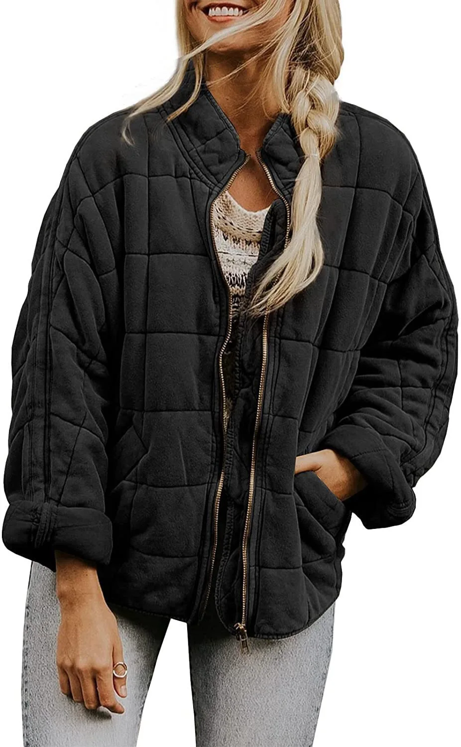 Novo cappotto donna gola cor sólida jaqueta de algodão das mulheres manga longa bolso inverno quente jaqueta mulher jaquetas de inverno 2025
