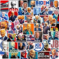 10/50pcs Cartoon Funny Joe Biden Harris Stickers for Laptop Guitar Luggage Skateboard Kids Sticker Decals DIY Graffiti 