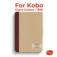 Twosheep For Kobo Clara Colour BW Protective cover 6-inch Auto Sleep Wake function E-book Case with painted patterns