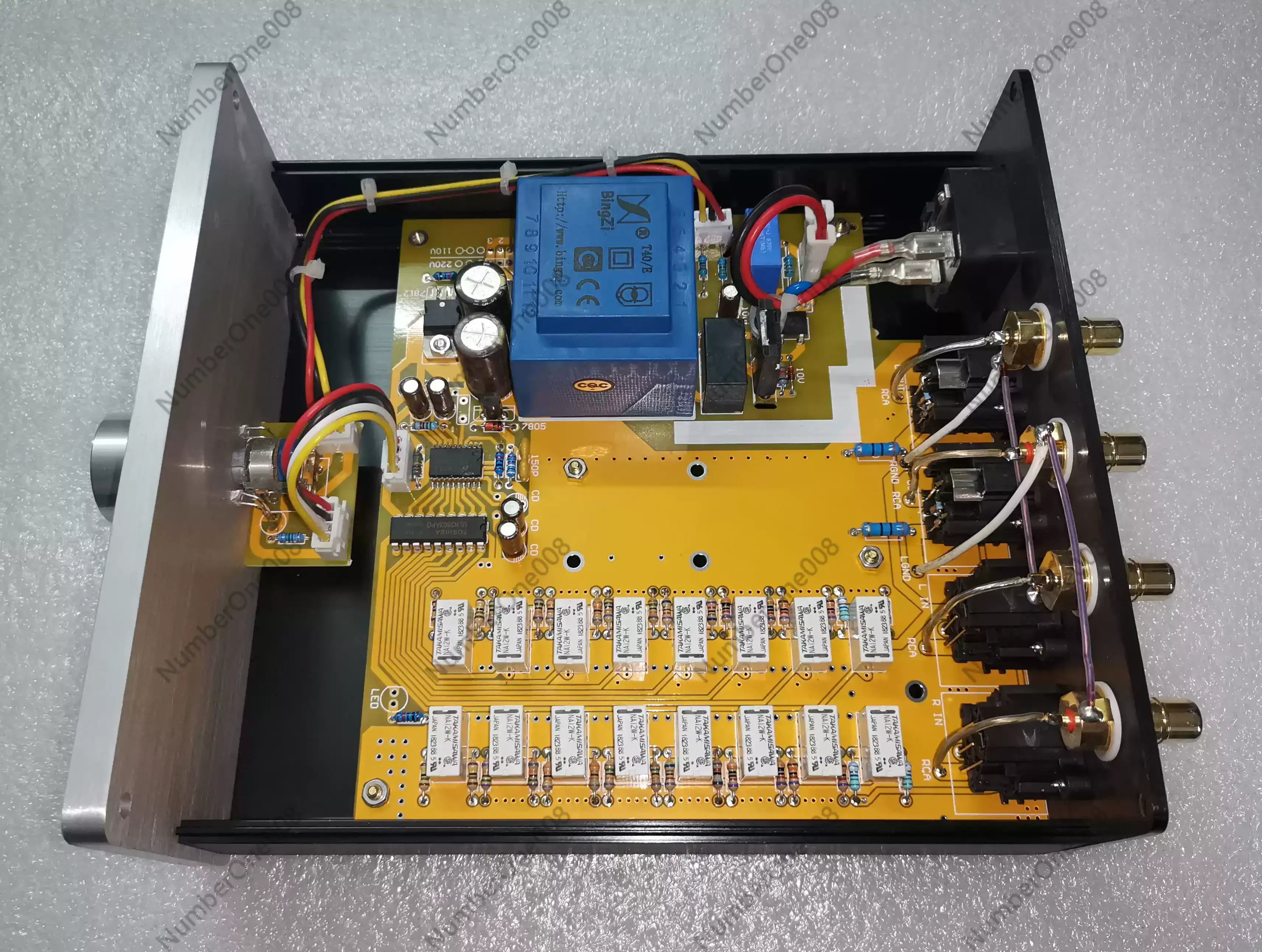 High-precision Relay Volume Controller / Balance Potentiometer / Balanced Front Stage / Passive Front Stage