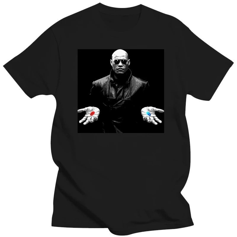 Morpheus Style TShirt The Neo Anderson Morpheus Film Top Quality Novelty Gift Clothes T Shirt Ofertas