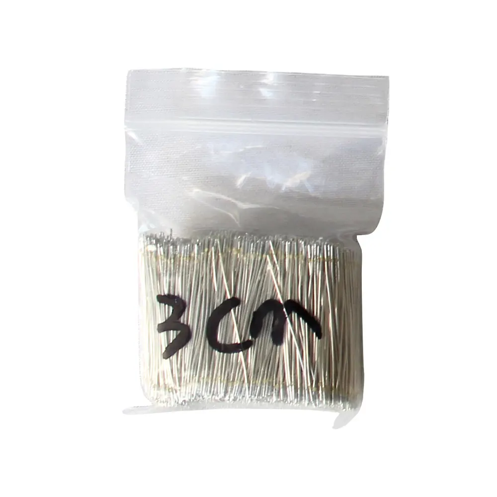 2000PCS LED Neon Light Welding Wire Enameled Wire Silver Color Middle Connector For 5V 12V 24V Neon Lamp Soldering Accessories