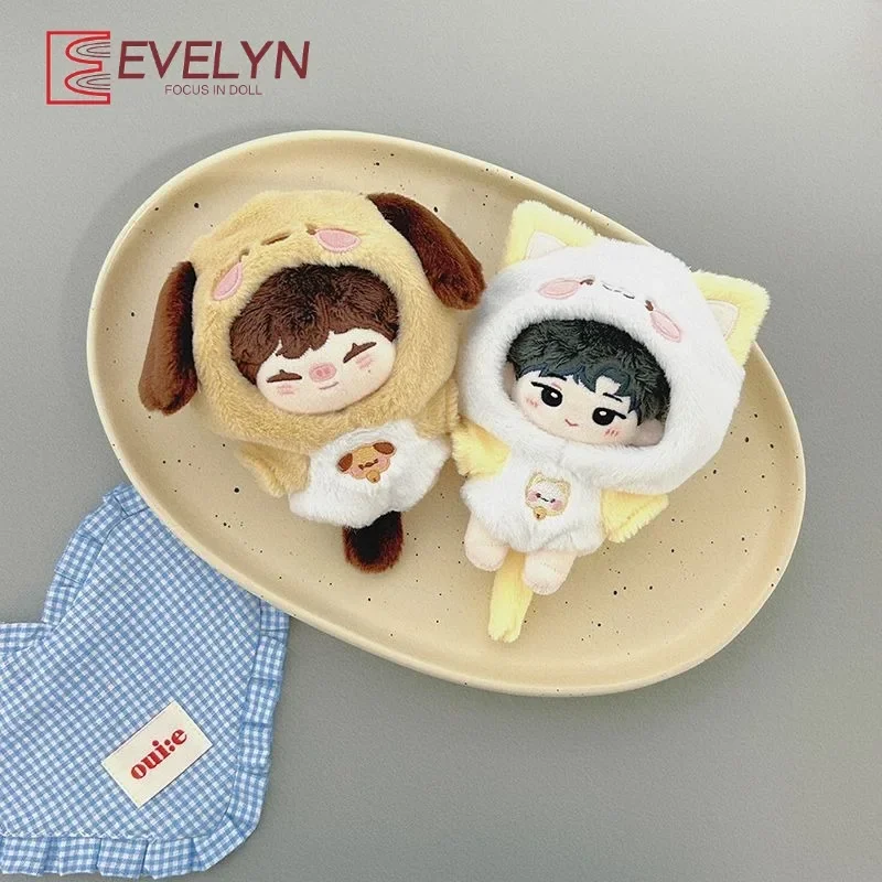 Evelyn（Doll）10CM Plush Cloak Gift Toys Accessories Cotton Stuffed Toy Clothes Plush Outfit Replaceable Shawl Love and Deepspace