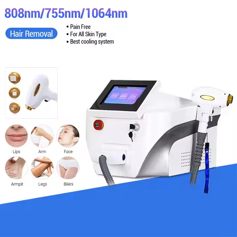 2025 Nieuwste 808 Diode Laser Ontharing Professionele Machine 3 Wave Verjonging Professionele Ontharing Apparaat