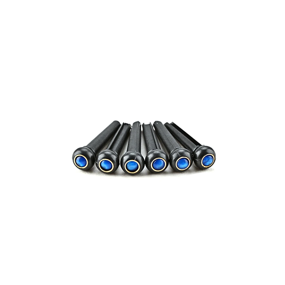 

6 Pcs Guitar String Strings Electric Pegs Plastic Replacement Acoustic Part Accessory