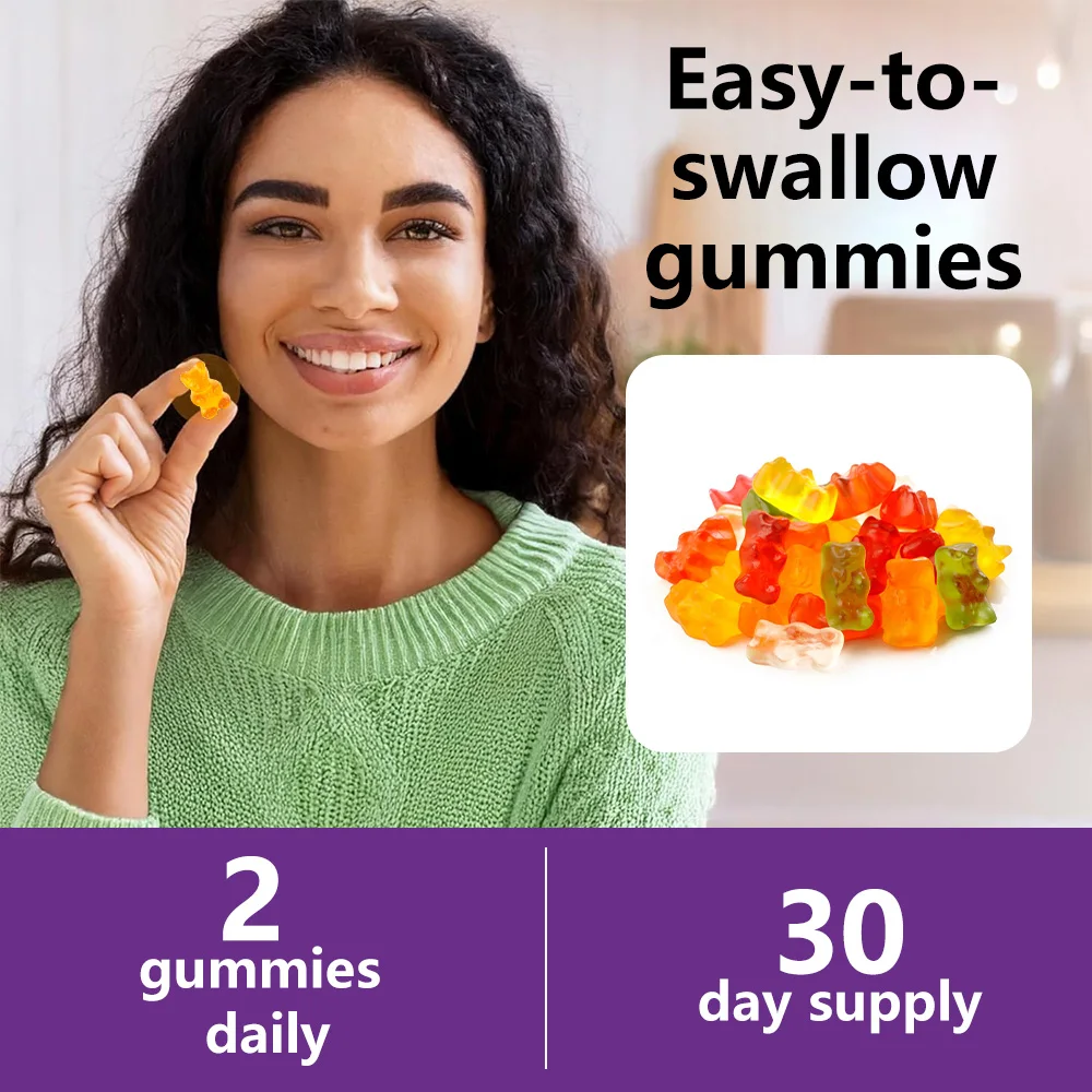 علكة الكالسيوم 600 ملغ مع المغنيسيوم 40 ملغ لدعم العظام والمناعة، وتنظيم وظيفة العصبية، للنساء والرجال #6