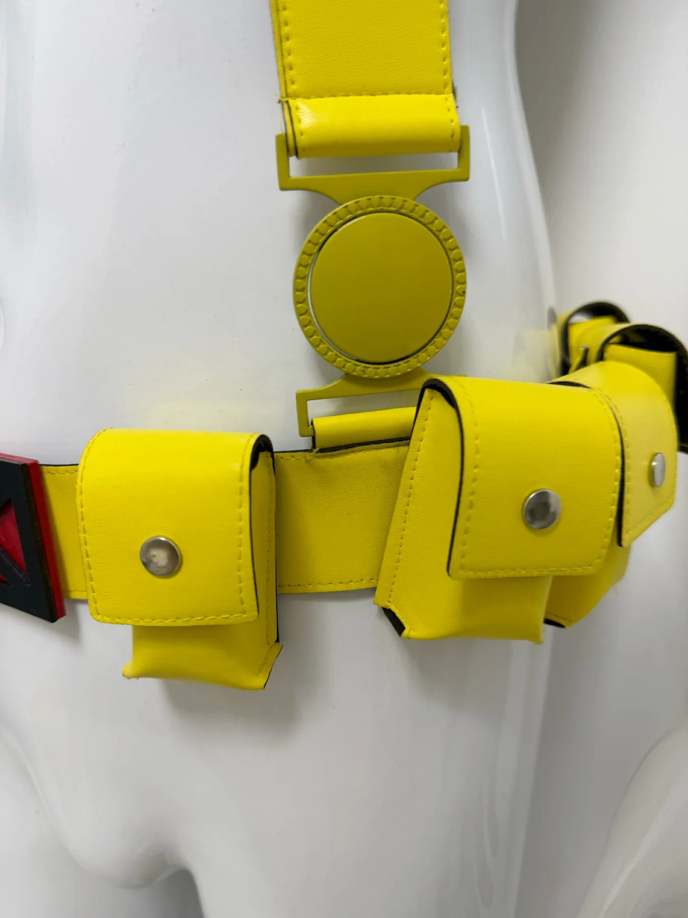 

Scott Belt Cosplay Summers X Yellow Belts Costume Halloween Carnival Party Clothing