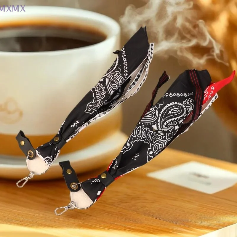 Универсальное украшение на руль мотоцикла в стиле хип-хоп, бандана в стиле рок-панк, лента для байкера, висит