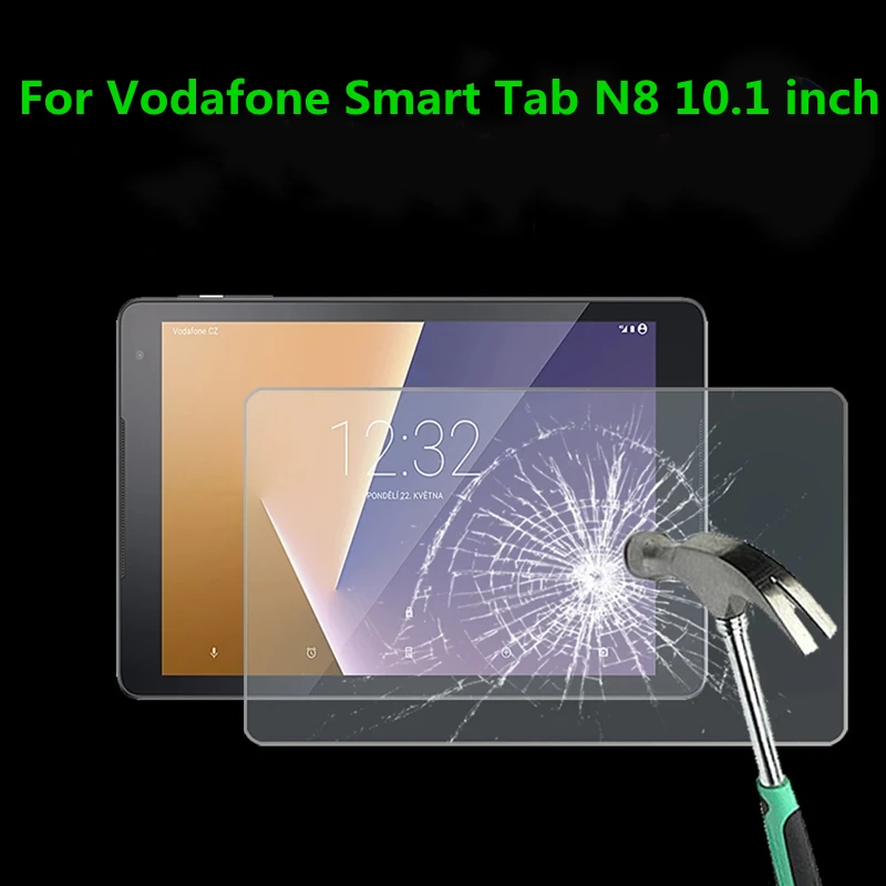 9H Real Premium Tempered Glass For Vodafone Smart Tab N8 10.1 inch Glass For Vodafone smart Tab N8 Screen Protective Glass Film