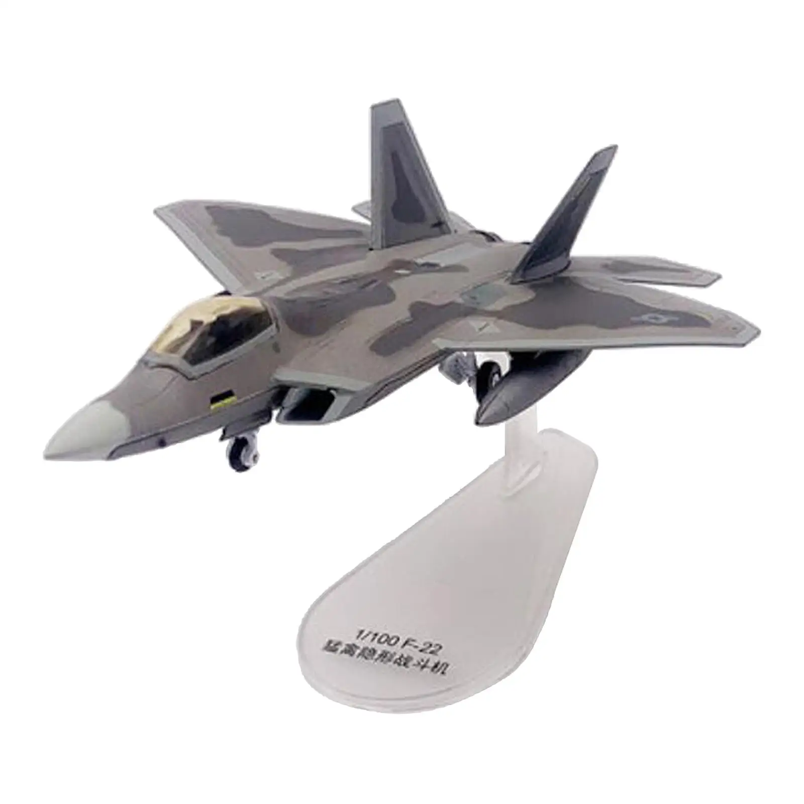 Échelle 1:100 papier avion de chasse F-22 américain avion cadeau d'anniversaire