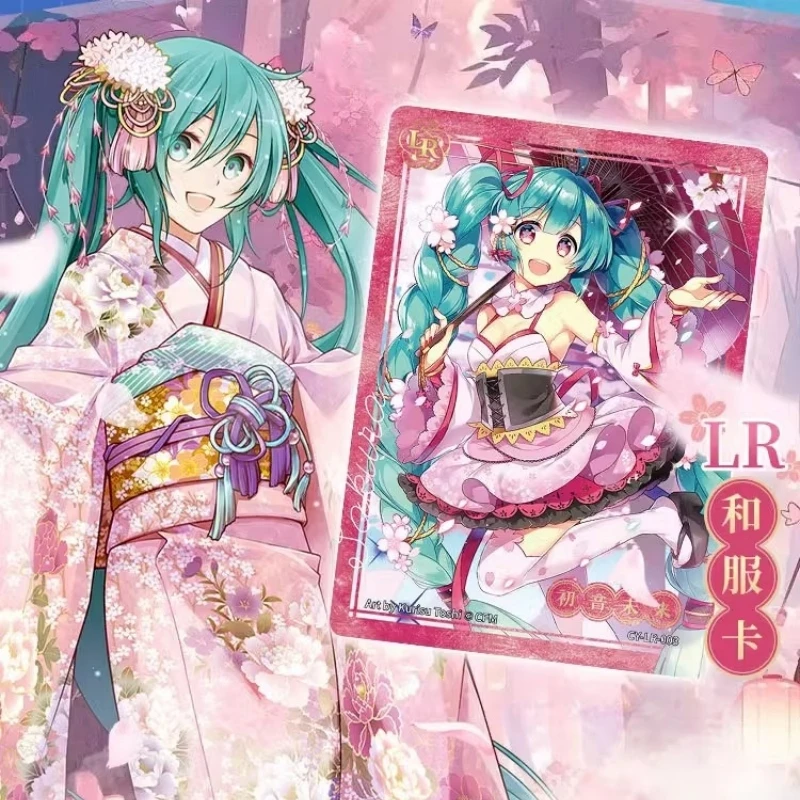 New Original Box KAYOU Card 16Th Birthday Virtual Idol Hatsune Miku Commemoration Genuine Collection Decoration Children Gift