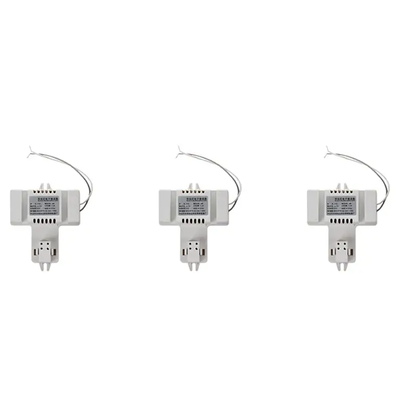 YLS-3X White Plastic Shell 4 Pin 2D Tube Bulb Fluorescent Ballast AC 220V 0.19A 38W