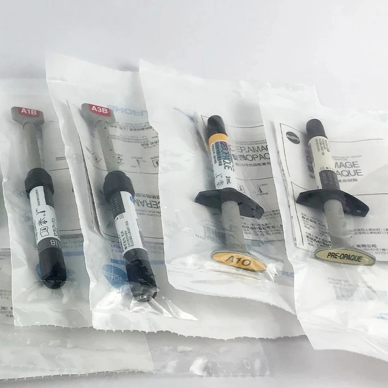 

Authentic SHOFU CERAMAGE Polymer Ceramic OXY Barrier Crown and Bridge Photopolymerized Hard Composite Resin Dental Material