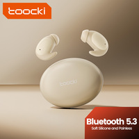 Toocki TWS Wireless Sleep Earphones Bluetooth 5.3 Headphone ENC In Ear Touch Control Headsets Mini Earbuds For Phone Sport Music