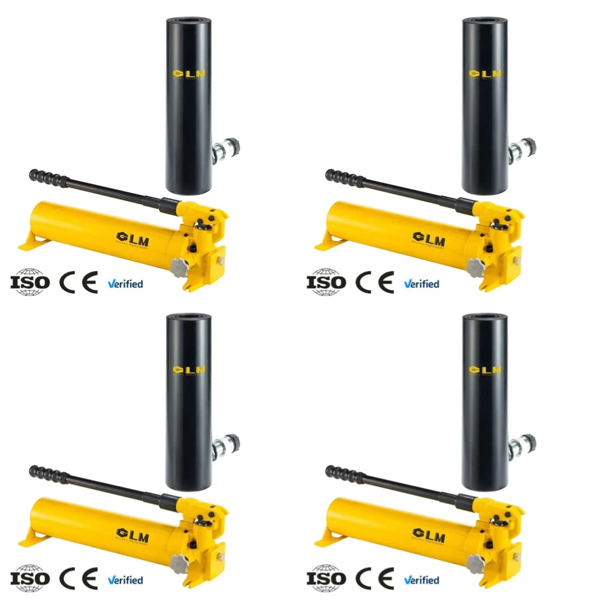 Hot selling：Best Price China Heavy-duty Over-Extension Protection Single Acting Aluminum Hydraulic Cylinder Lifting Tools 100t C
