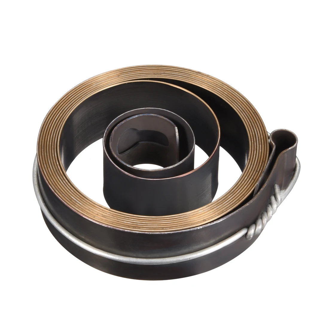 1800mm 64x19x0.7mm Drill Press Spring Quill Feed Return Coil Spring Assembly Chemical Blackening