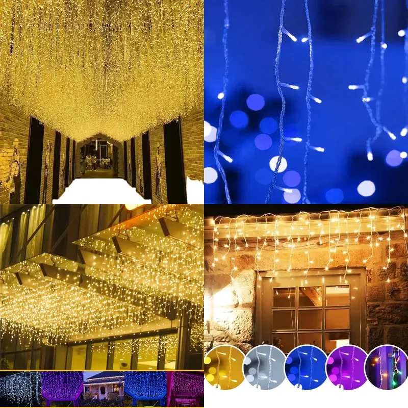 for Custom LED Ice Bar Light Red Atmosphere Mesh and Waterfall Solar Light IP44 IP65 Protection Rating Wedding Decoration