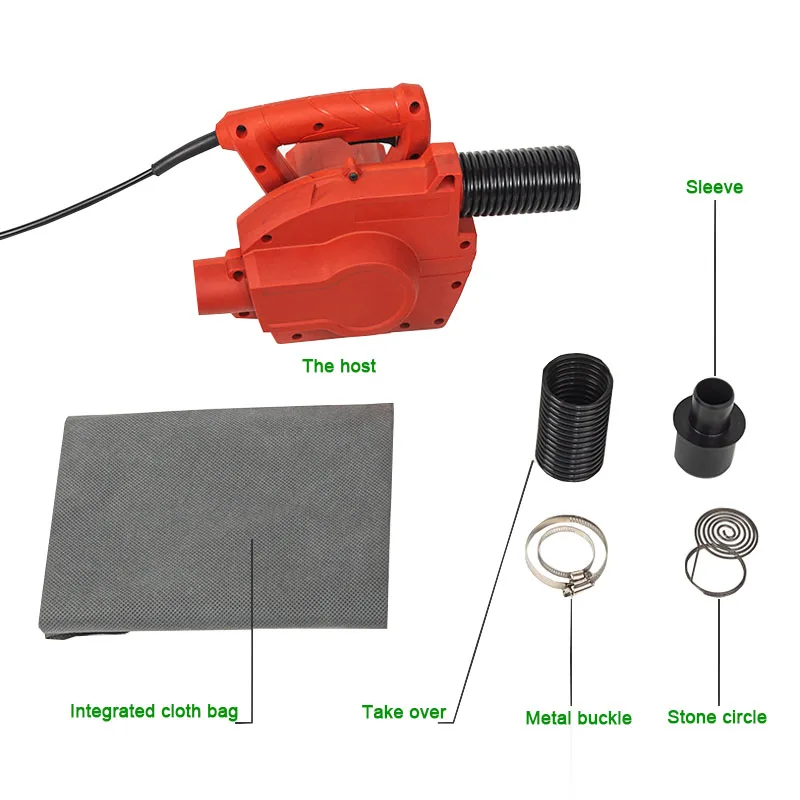 

0528220V 2280W Blowing And Suction Dual Purpose Cleaning Tools Industrial Dust Collector Blower Wall Grinder Unive