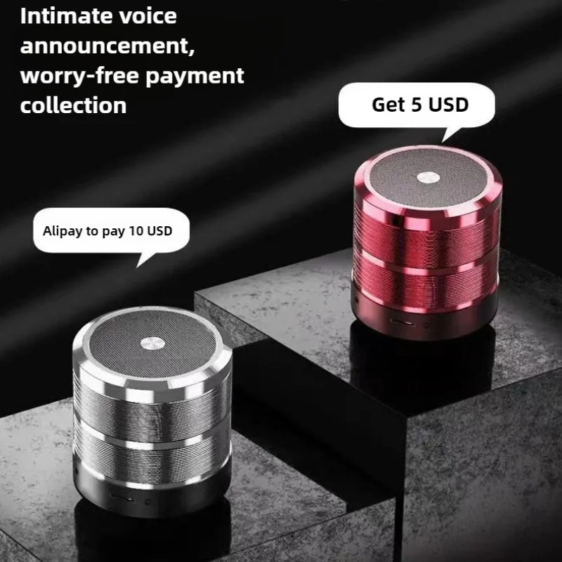 مكبر صوت بلوتوث صغير محمول مع حزام تصميم فريد من نوعه جودة صوت متفوقة