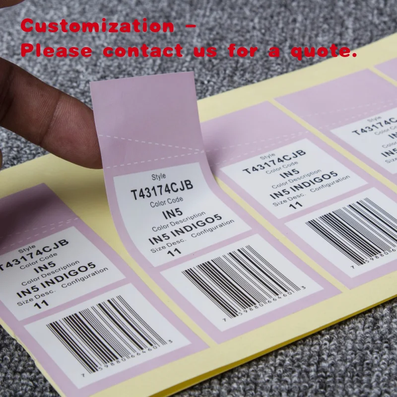 custom.Stickers Packaging Label High Quality Waterproof Vinyl Self-adhesive Roll Big Custom
