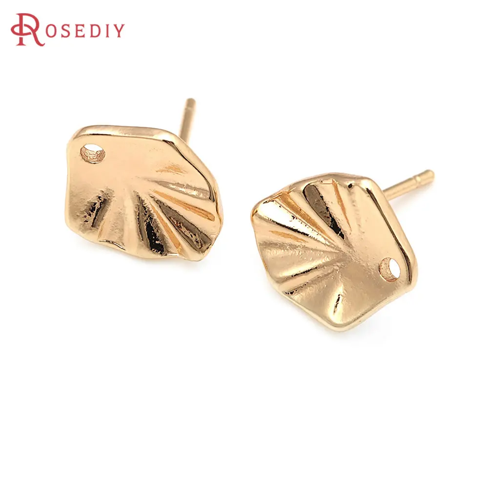 6PCS 18K Gold Color… - image