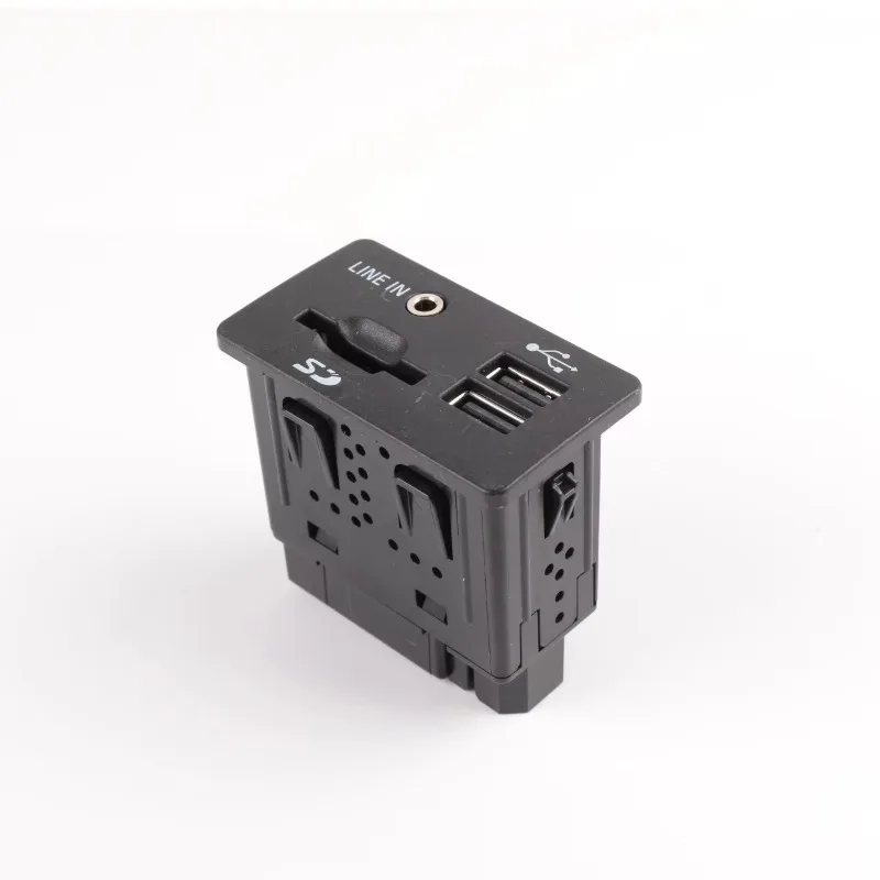 USB AUX SD Media Interface Module C1BT‑14F014‑AE FL3T‑14F014‑AA Fit For Ford Ranger Center Console Audio Input Replacement Unit