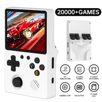 GB350 Handheld Game Player 3.5Inch IPS Screen Built-in 20000+ Games Linux System Portable Retro Video Game Console For PS1/GBA