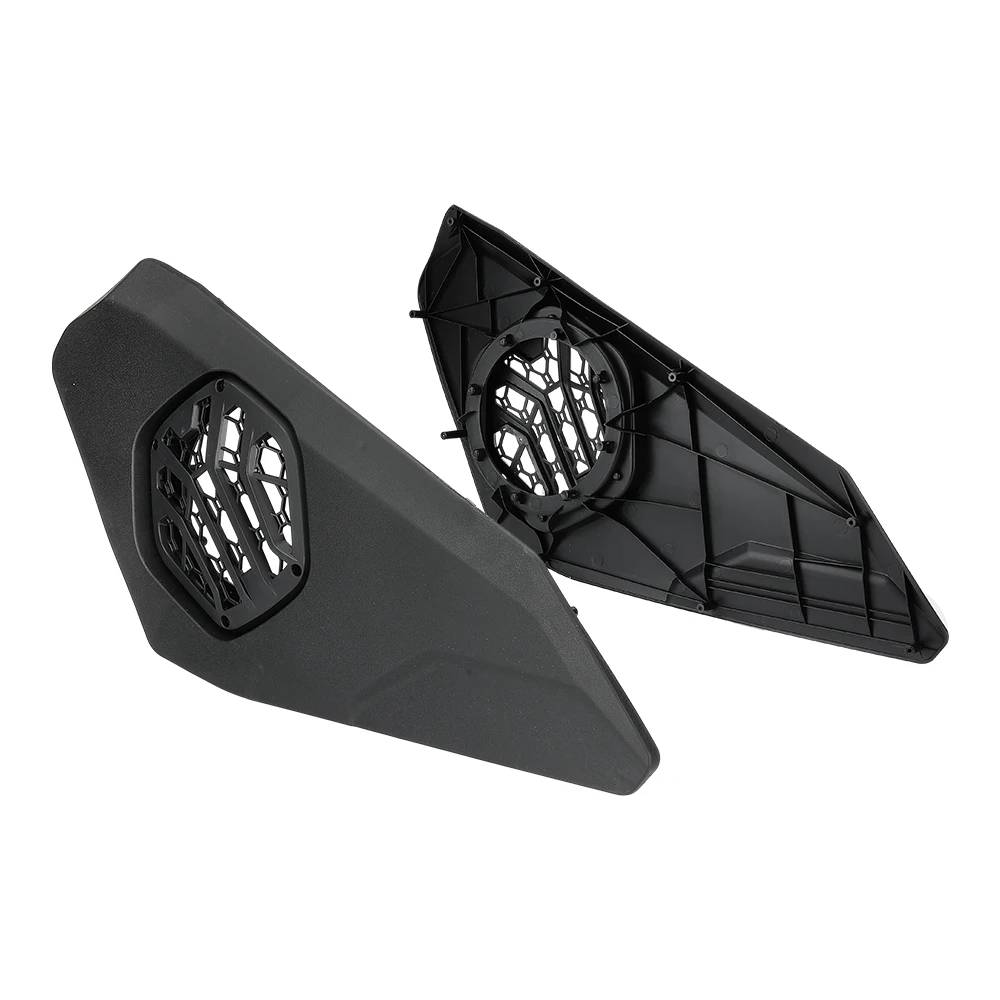 6.5 "deia porta inferior dianteira alto-falante pods para can-am maverick r x rs 999t 2024-2025 alto-falantes gabinetes pods painéis de montagem