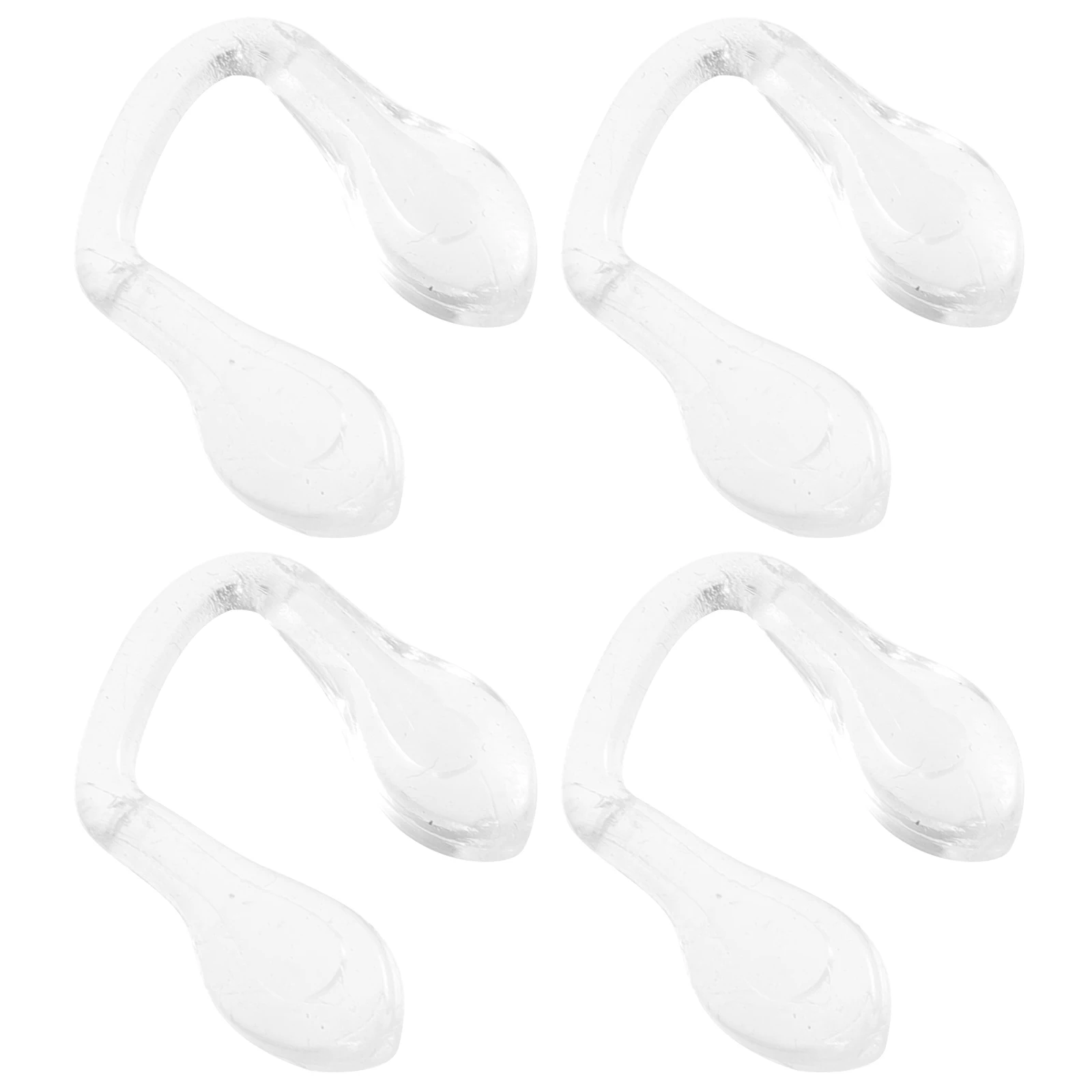 

4Pcs Universal Nose Pads for Glasses Silicone Comfort Fit Replacement Nose Bridge for Full Frame Sunglasses Eyewear