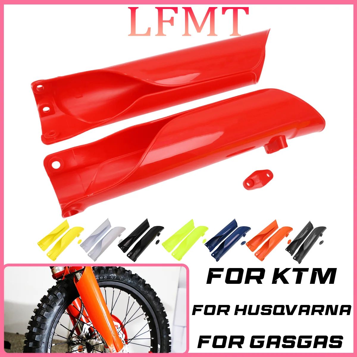 

Motorcycle Fork Protection Shock Absorber Guard Cover Parts For KTM EXC EXC-F SX SX-F XC XC-W XCF-W 125-500 2016-2021 2022 2023