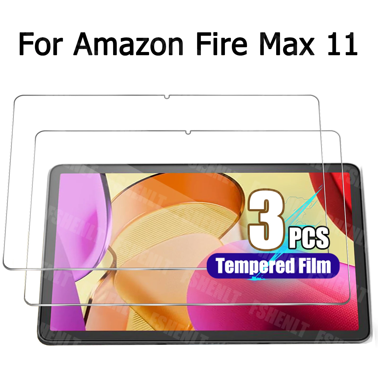 

Screen Protector for Amazon Fire Max 11 HD Anti-scratch Aanti-fingerprint Tablet Tempered Film for Fire Max 11 (11 inch) 2023