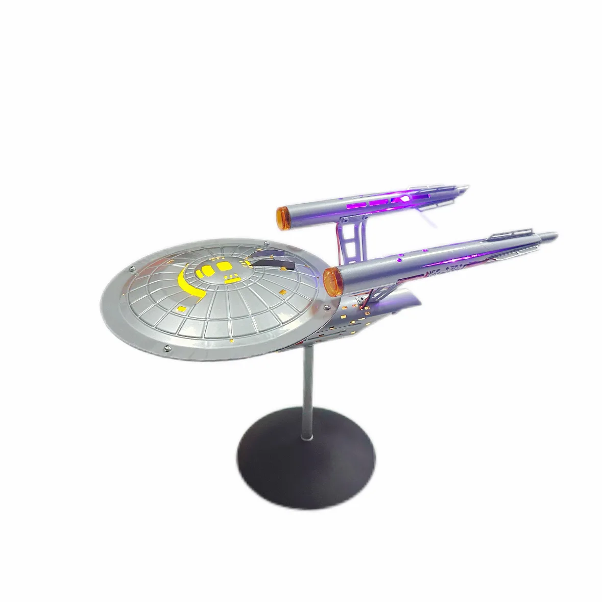 Metal Aircraft Replica Aircraft Star Treks Enterprise 1:1000 Model Assemble Starship Handicraft Ornament Collectible Toy Gift