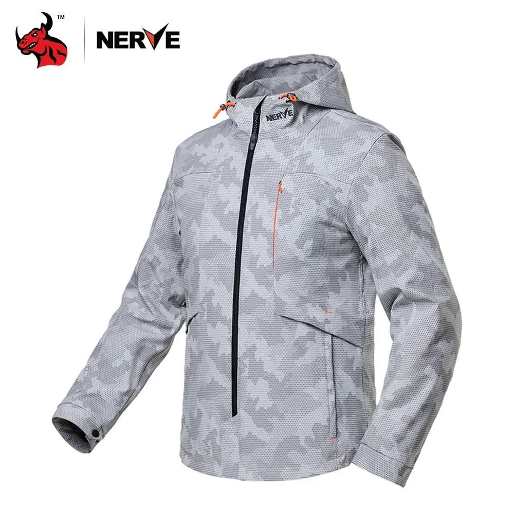 

NERVE Windproof And Warm Motorcycle Jacket Anti-drop Wear-resistant Motorcycle Riding Protective Jacket Motorcycle Equipment