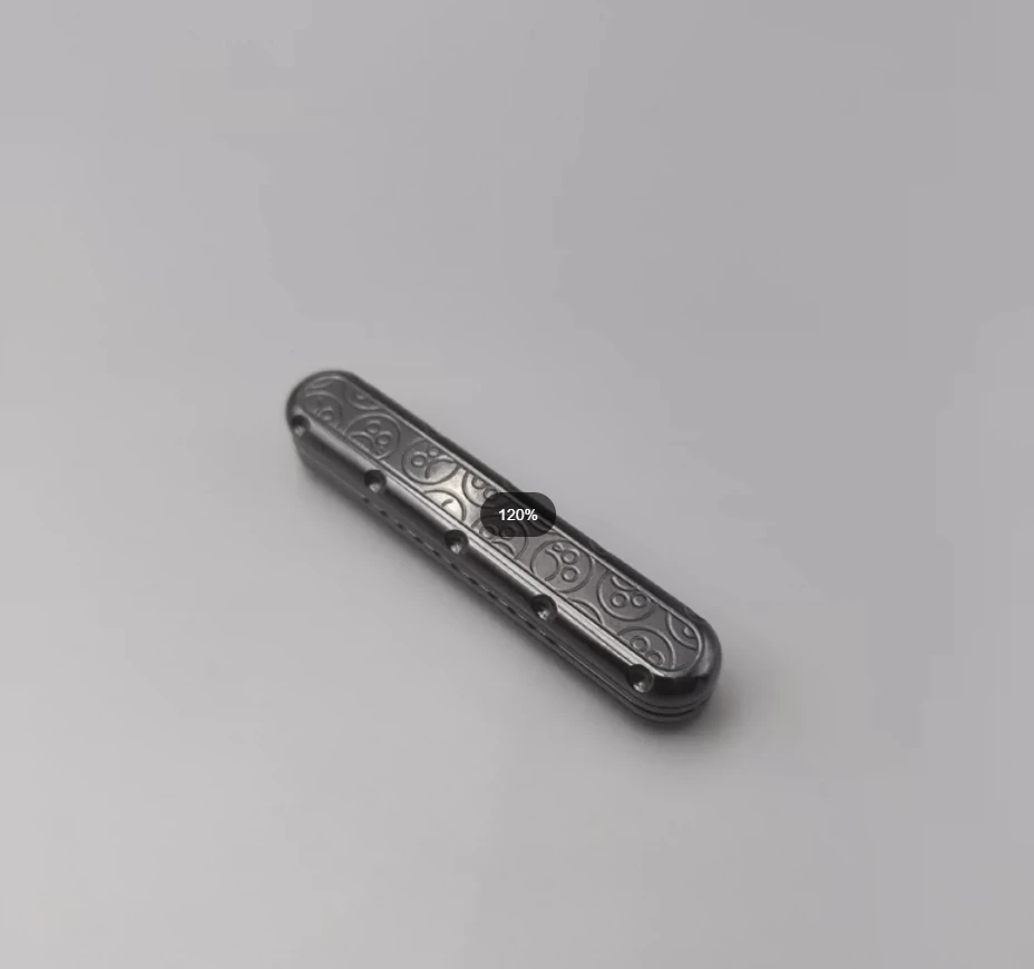 Used EDC Dz topd zirconium fidget slider decompression toy