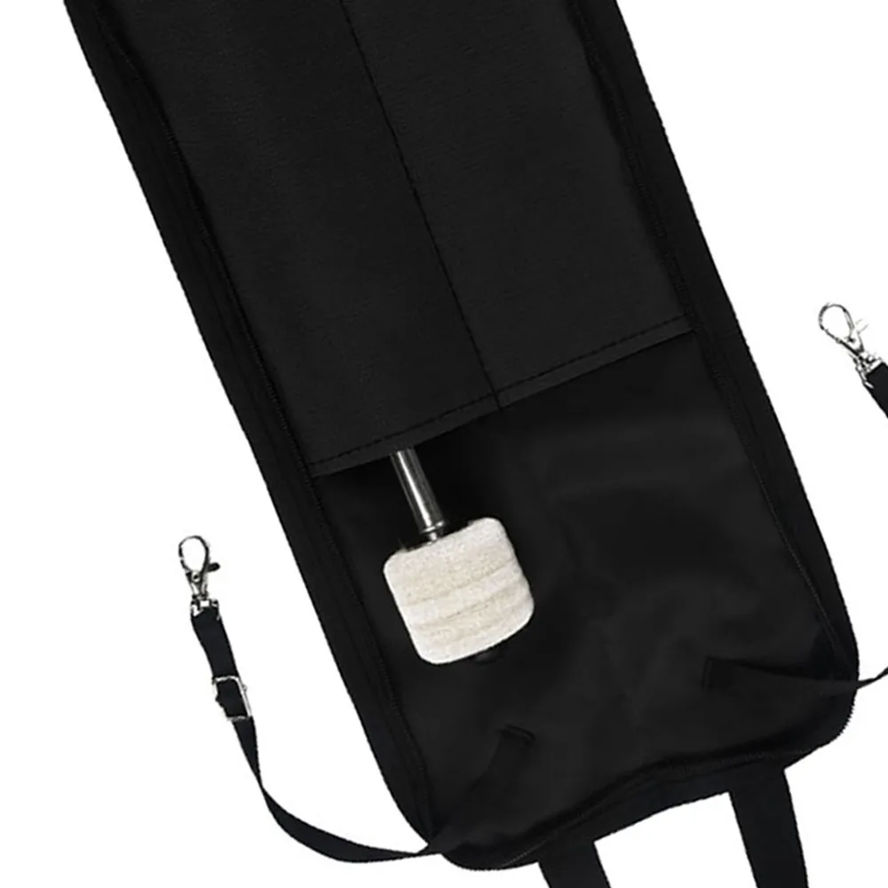 Black/Red/Green/Blue/Pink ​Drum Stick Storage Bag​ ​With Handle​ Oxford Cloth ​Drum Stick Case​ ​Hangable​ ​Drum Stick Holder​