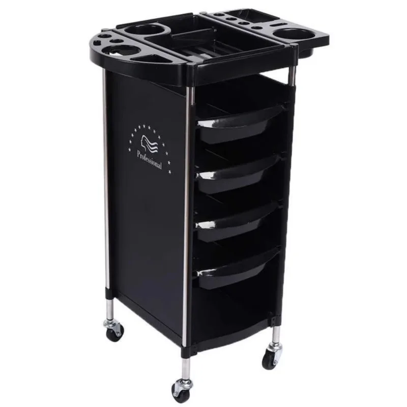 Storage Hair Salon Trolley Manicure Wheels Medical Makeup Salon Trolley Cart Rolling Carrello Estetica Salon Furniture HD50TC