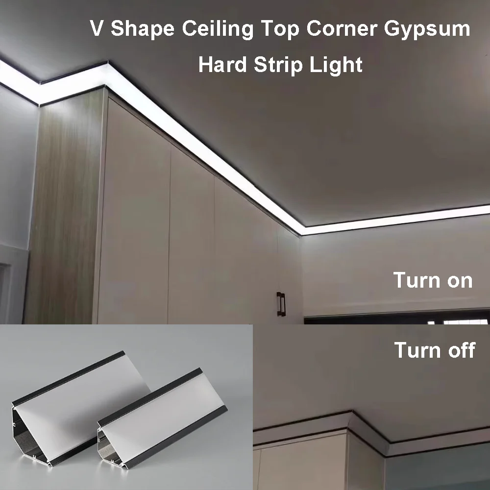 V Shape Ceiling Top…