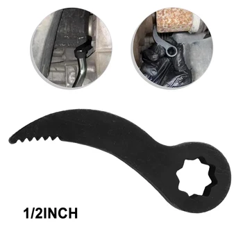 도구 크로우 바 어댑터 헤드 1/2 인치 드라이브 래칫 오픈 엔드 렌치 도구 상자 액슬 샤프트 제거 자동차 수리 크로우 바 렌치