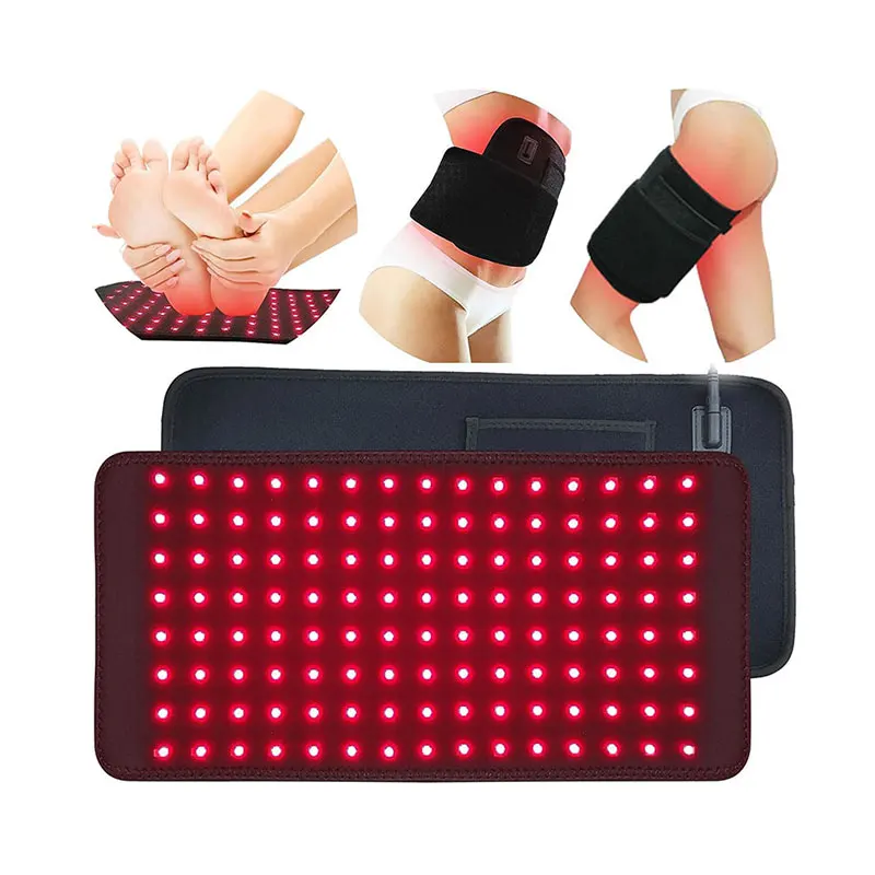 2024  Hot Selling Red light therapy abdominal pad Suitable for the whole body 5 Speed timing heating pad