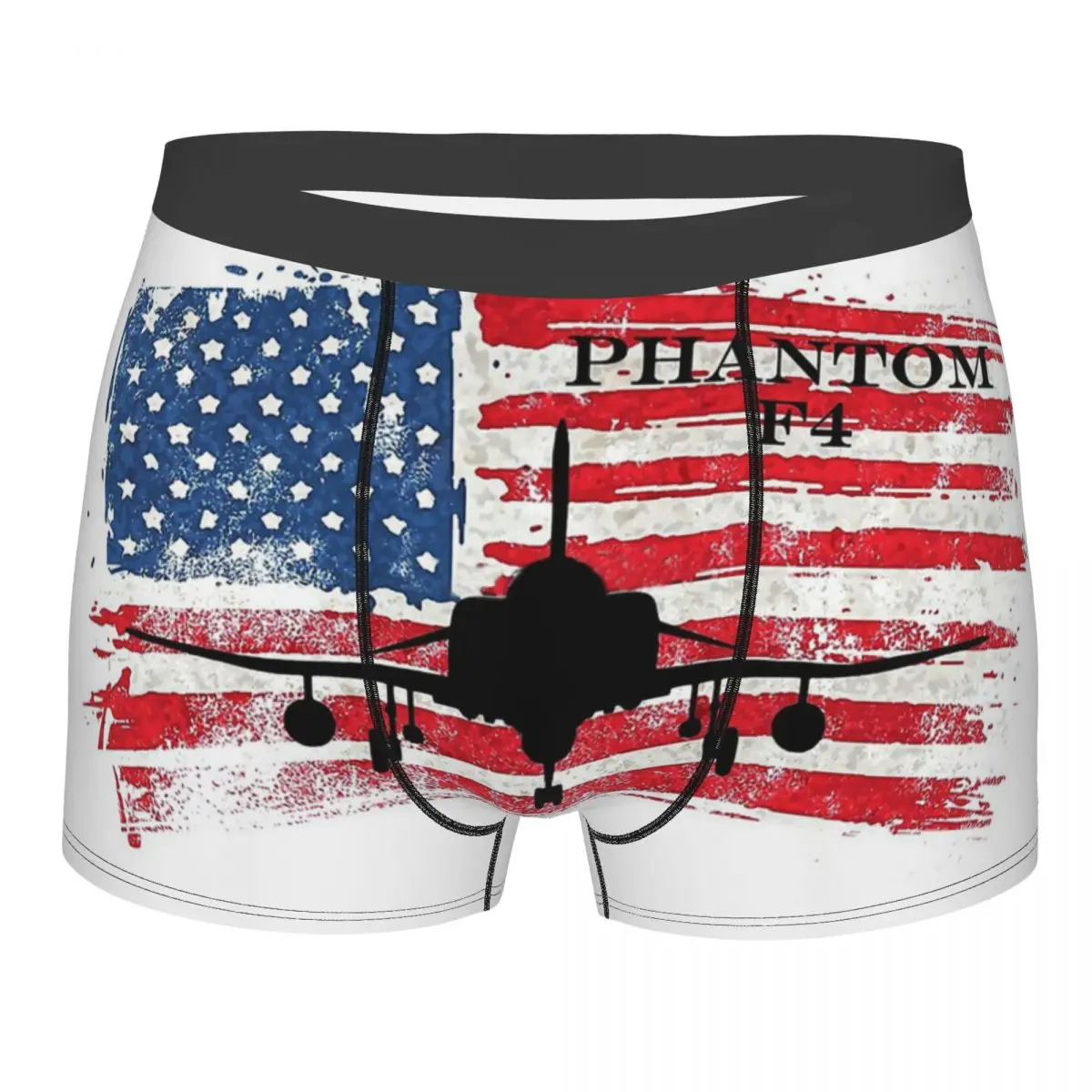 F4 Phantom Fighter Jet Battlefield FPS Game Underpants Cotton Panties Man Underwear Ventilate Shorts Boxer Briefs