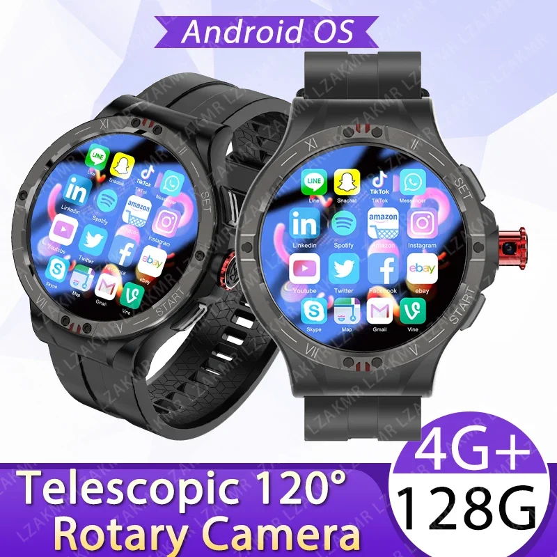 NEW Generation Upgrade Chip V10 Smart Watch Men 4G+128G 1.43