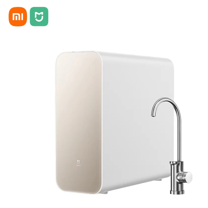 

Очиститель воды XIAOMI MIJIA, диспенсер для питьевой воды 1600 г, 4,25 л/мин, 6 лет, RO-фильтр 3:1, передаточное число чистой мусорной воды MR1682