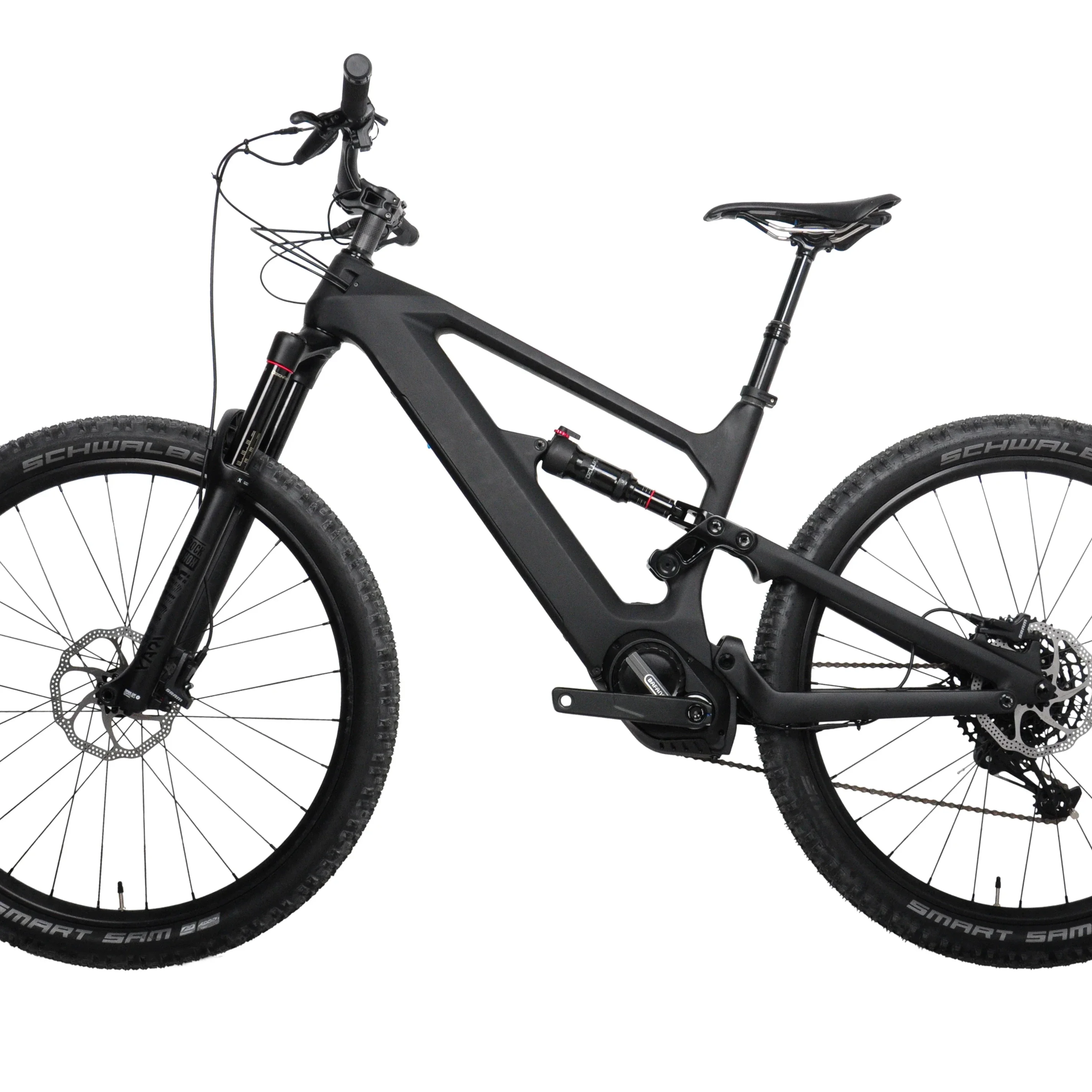 EBIKE carbon 29er frame full suspension supporto telaio bici elettrica motore BAFANG m560 compreso auricolare e asse reale