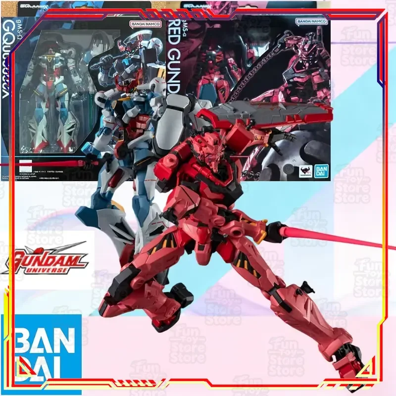 

Bandai Gundam Universe Series GMS-α GQUUUUUX Red Gundam 155mm Movable Mecha ABS PVC Collectible Model with Display Base and
