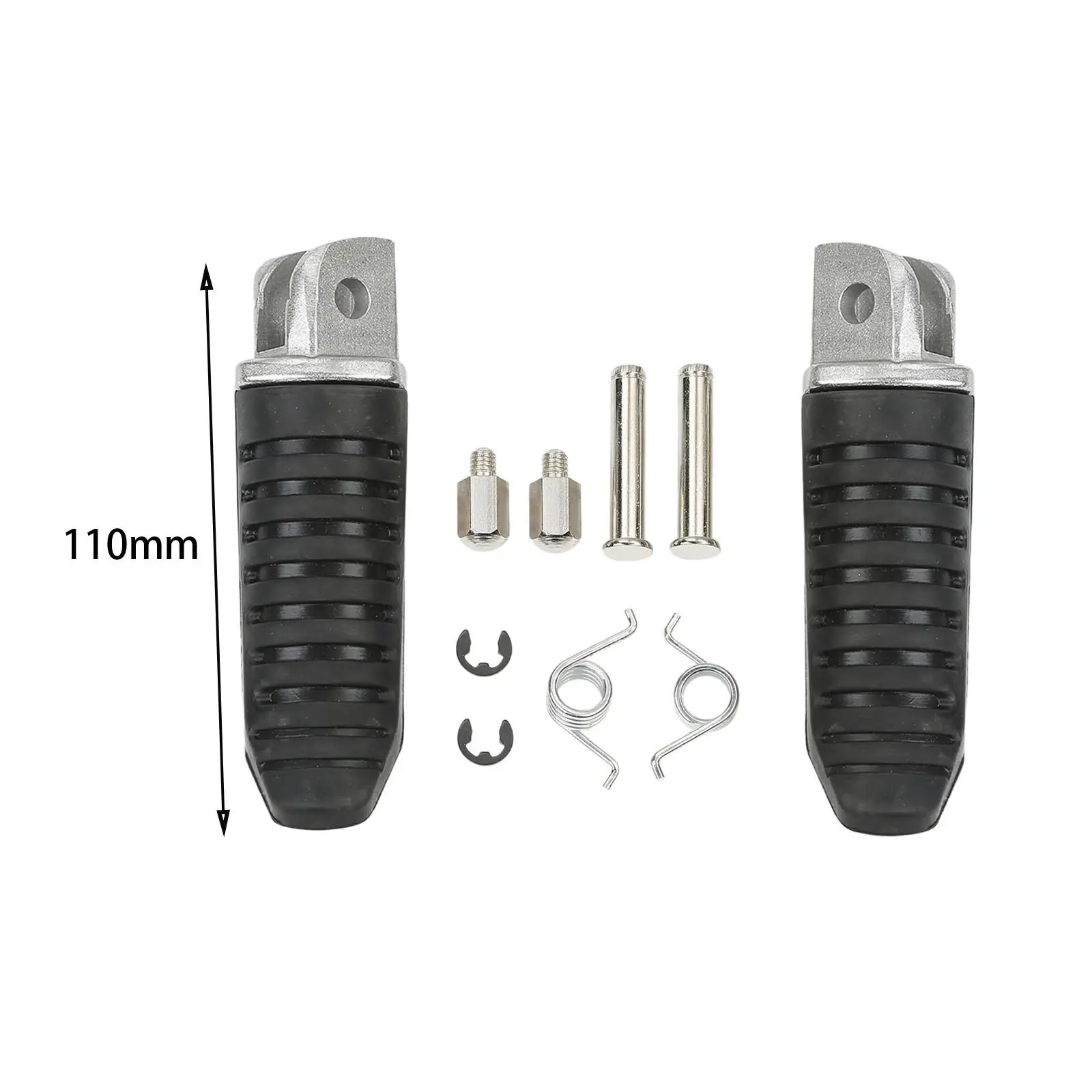 2Pcs Motorcycle Front Footrests Front Foot Pegs for Suzuki B-king image 6