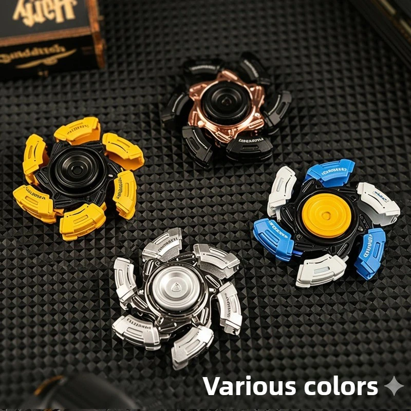 Wanderer EDC Metal Spinning Automaton Armor-Opening Fidget Spinner Giocattolo da tavolo di decompressione