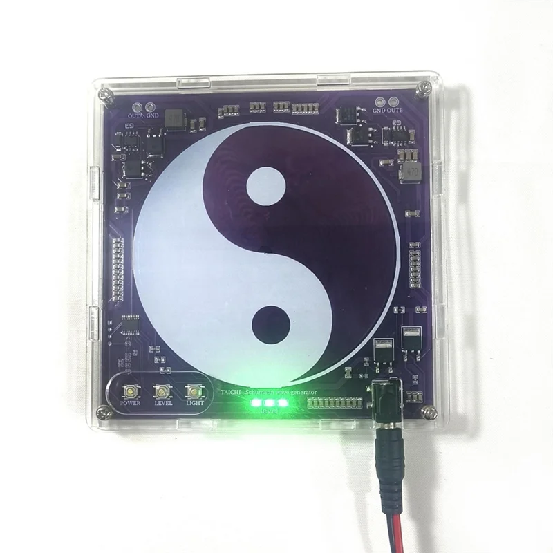 N09R-7.83Hz Schumann Wave Generator High Precision Sine Wave Signal Generator Adjustable Output Strength Wave Low Pulse