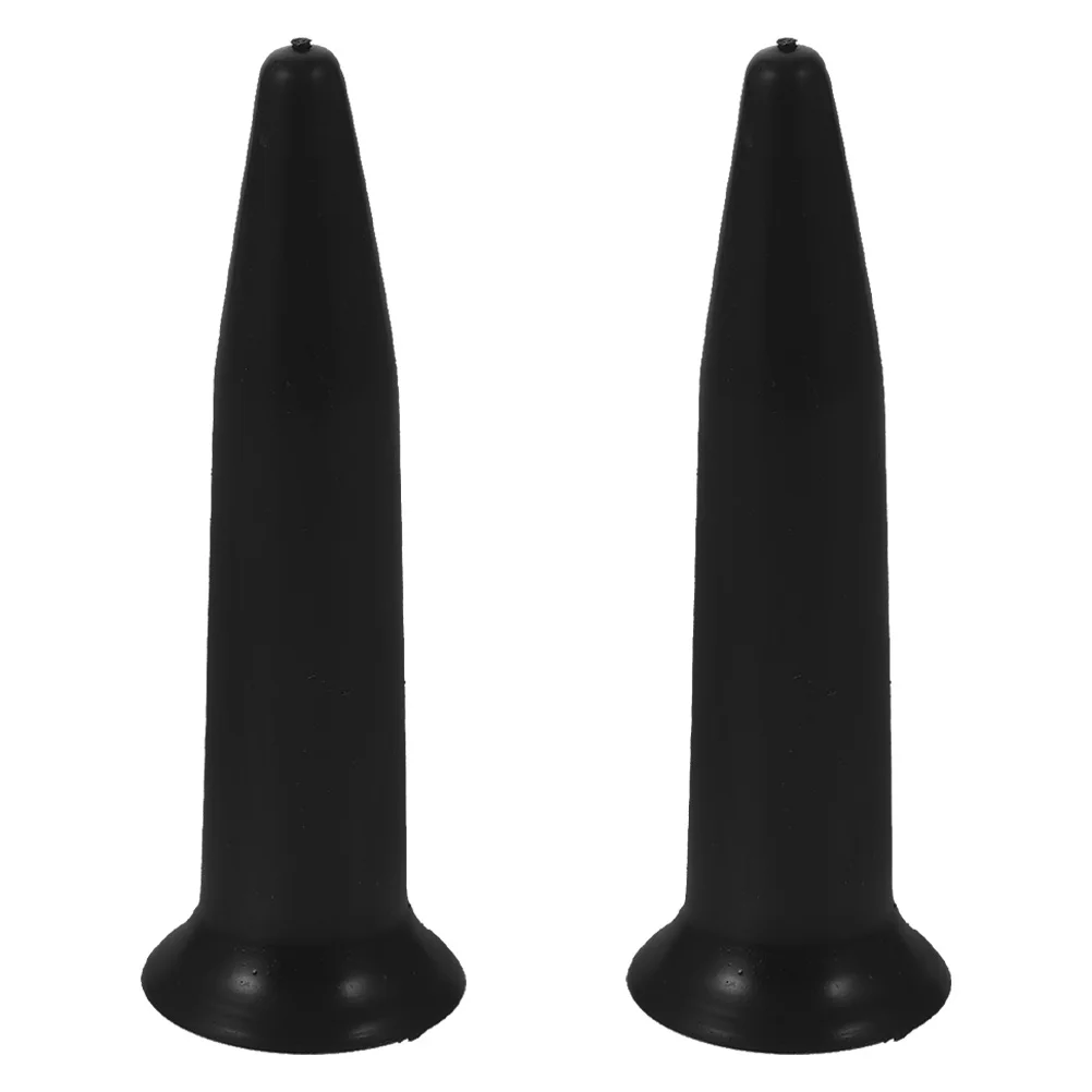 

2Pcs Umbrella Replacement Umbrella Accessories Durable Plastic Tips Easy Install Plastic Tip Cover