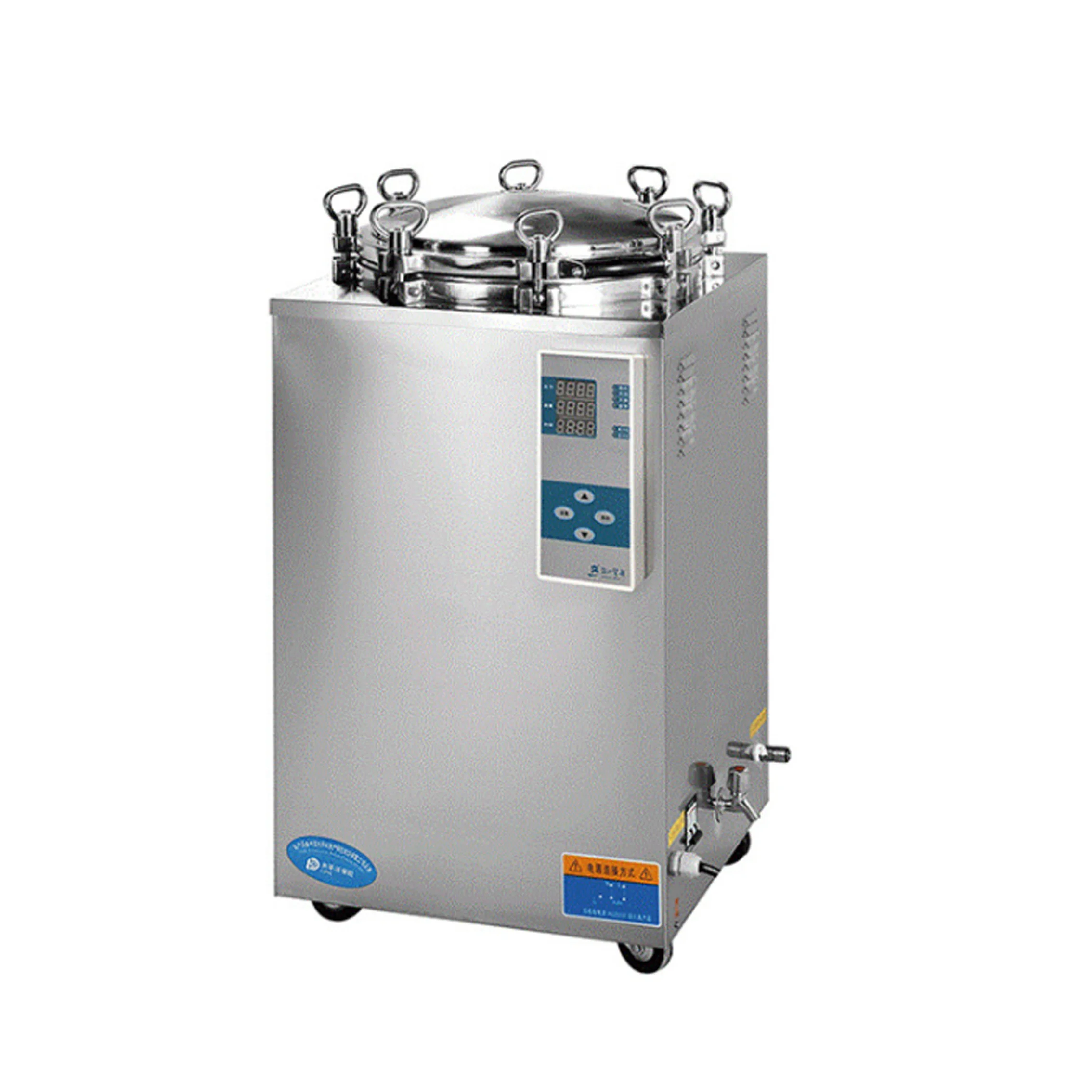 China laboratory hospital vertical autoclave 150l with LED liquid sterilization