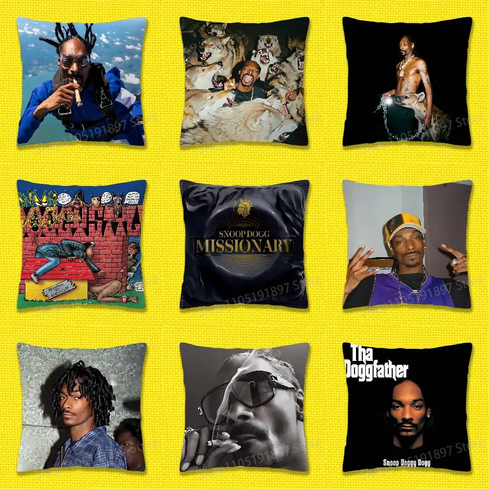 

S-Snoop D-Dogg Doggystyle Missionary Throw Pillow Case For 55cm 30cm 50cm 45*45cm 40cm Square Chair Pillowcase Case